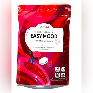 Easy Mood ORGANIC Shower Steamers Rose and Watermelon